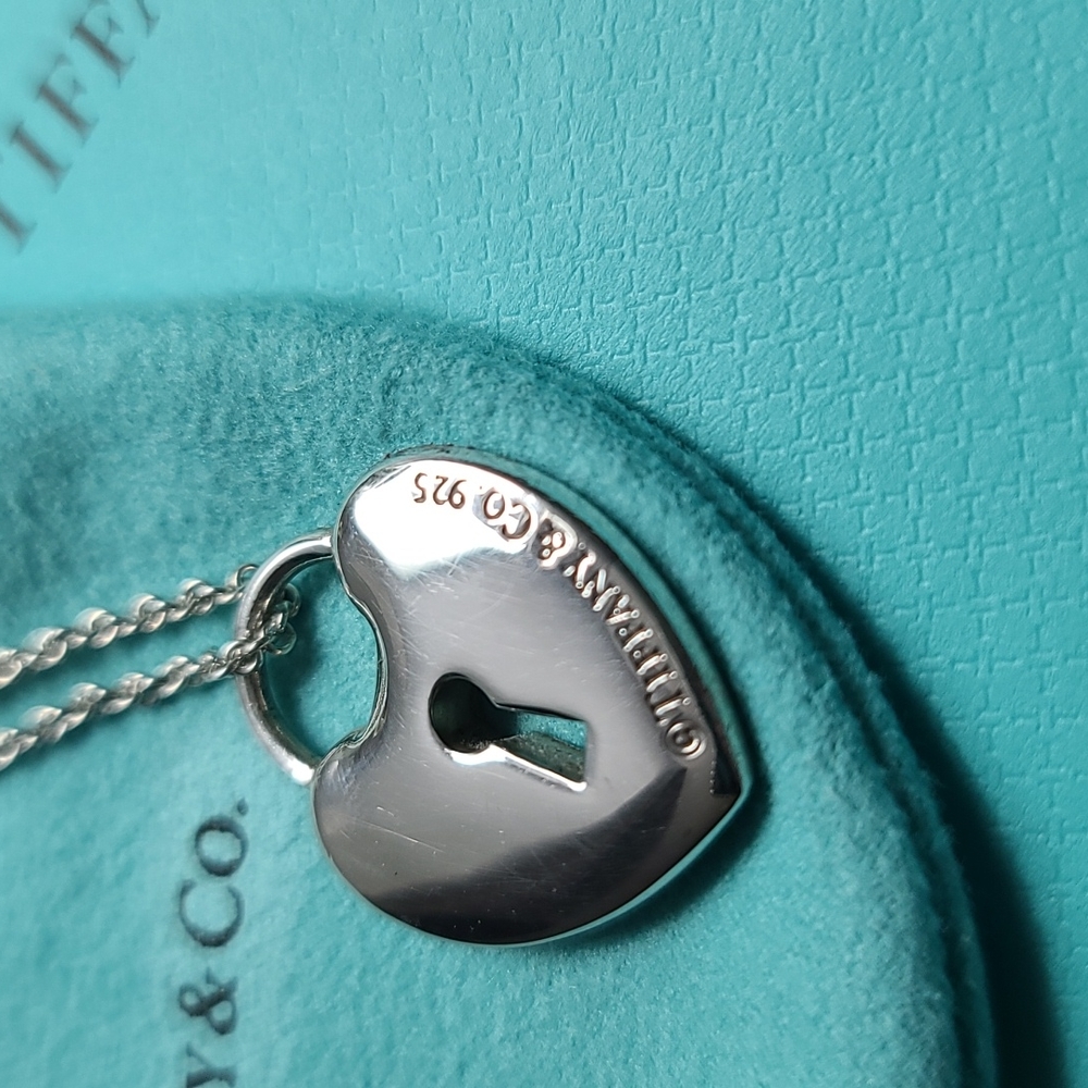 💙Tiffany Large Heart Lock Padlock💙